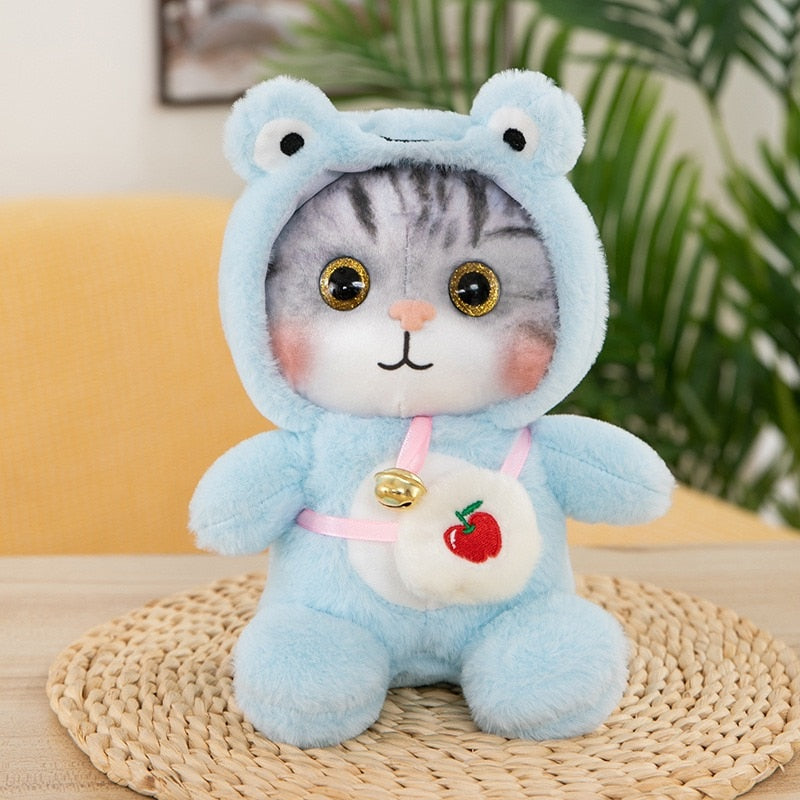 Cute Cat (Animal Dress Up) Plush Toys 25cm - 6 Styles