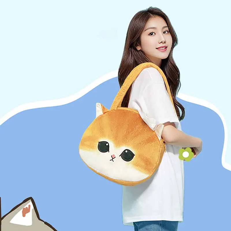 Mofusand Cat Plush Shoulder Bags - 5 styles