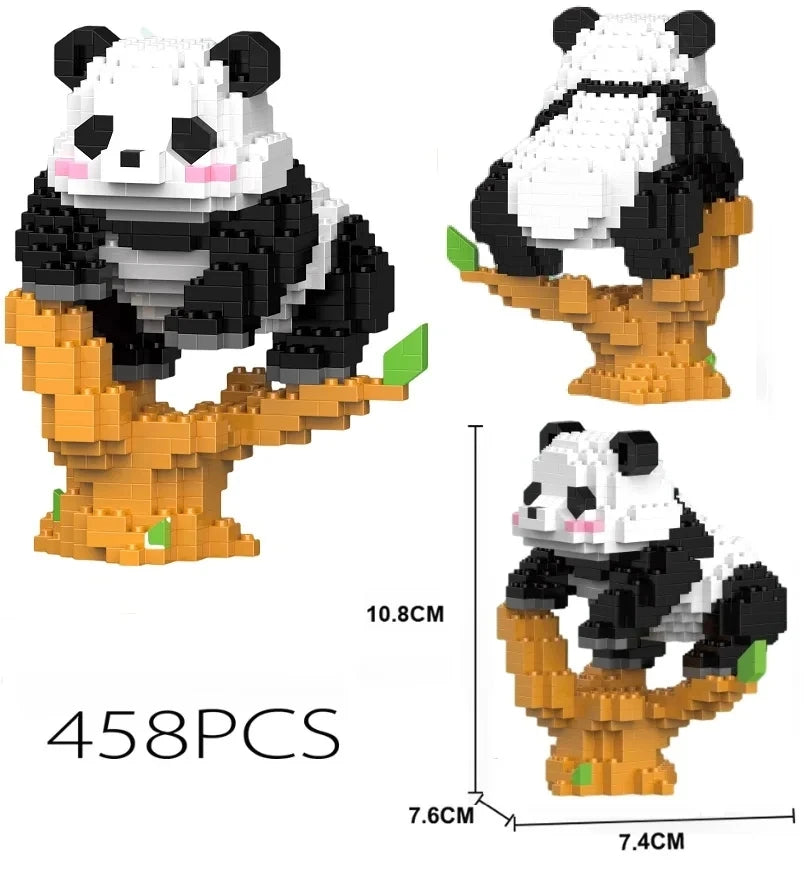 Cute/Kawaii Panda Mini Building Blocks - 5 Styles