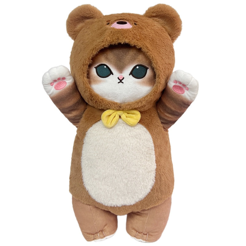 Mofusand Cat With (Cow/Crocodile/Bear) Dress Up Plush Toys 30cm/50cm