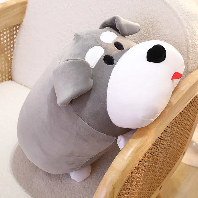 Cute Schnauzer Dog Plush Pillow Toys 35/45cm