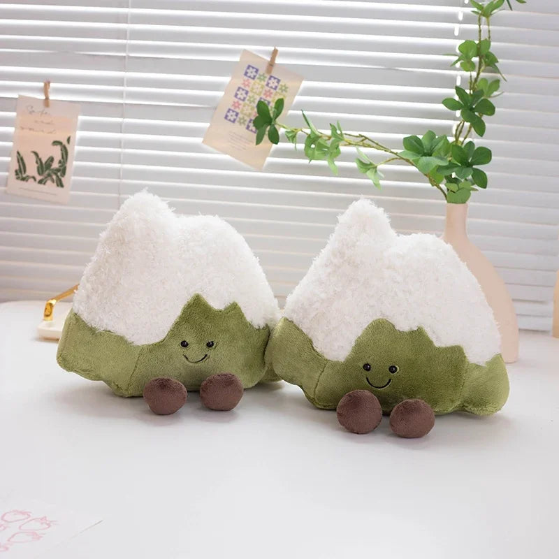 Cute Snow Mountain Plush Toys 30cm