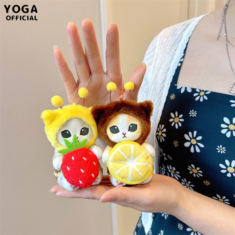 Mofusand Cat With Honeybee Dress Up Plush Toys/Keychains - 8 styles