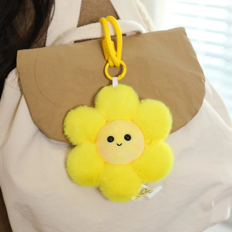 Cute Flower Plush Keychain 12cm - 12 Styles