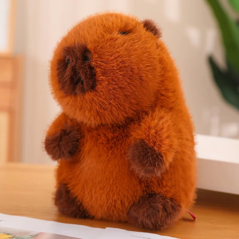 Cute Fluffy Capybara Plush Toys 25/35cm - 2 Styles