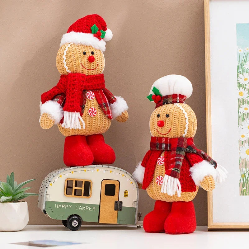 Christmas (Gingerbread Man) Plush Toys 30cm - 2 Styles