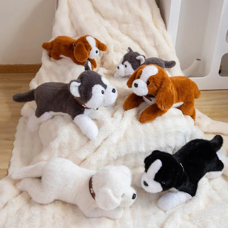 Cute Dog (Beagle/Husky) Plush Pillow Toys 40/60cm - 4 Styles