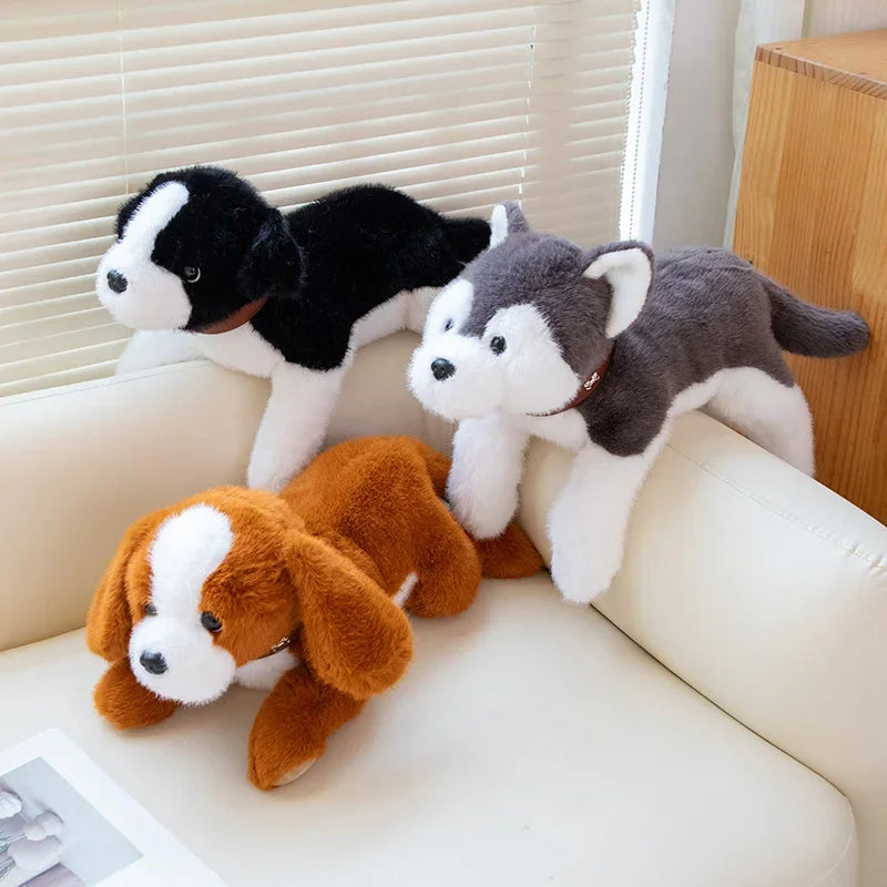 Cute Dog (Beagle/Husky) Plush Pillow Toys 40/60cm - 4 Styles