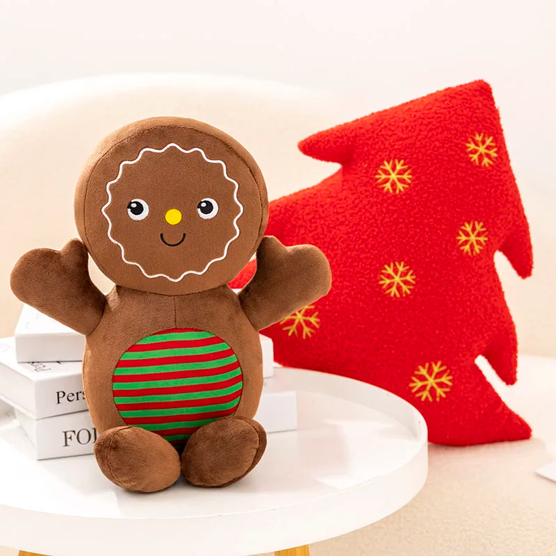 Christmas (Tree/Gingerbread Man) Plush Toys 17/40cm - 4 Styles