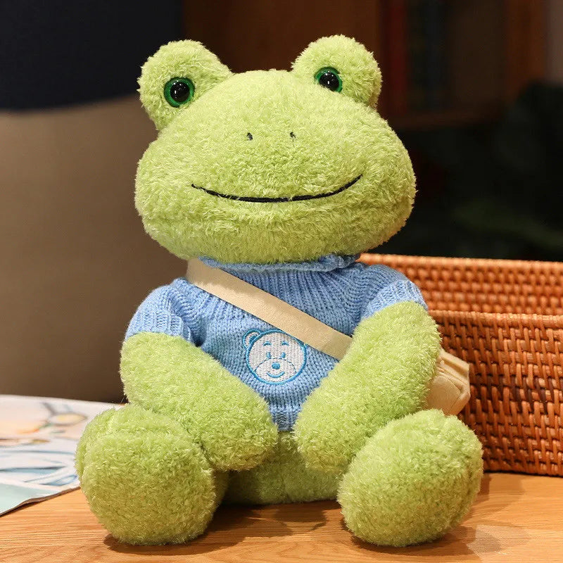 Cute Frog  With Dress Up Plush Toys 25cm - 14 Styles