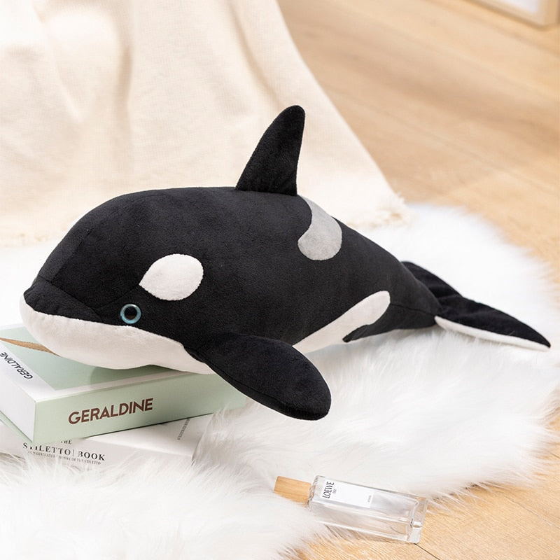 Killer Whale/Great White Shark Plush Toys 35/50cm