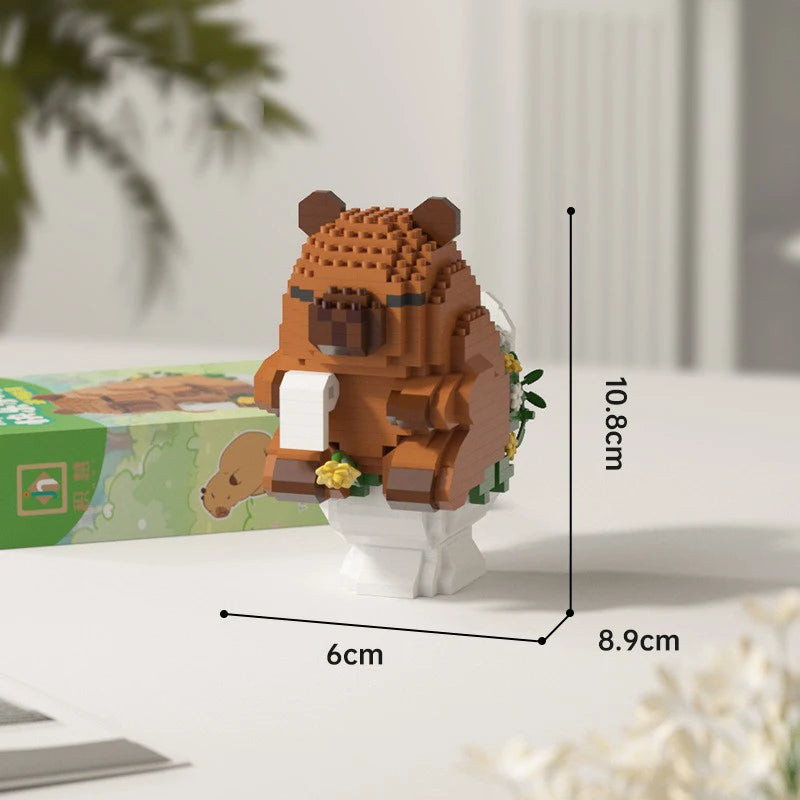 Capybara Mini Building Blocks - 6 Styles