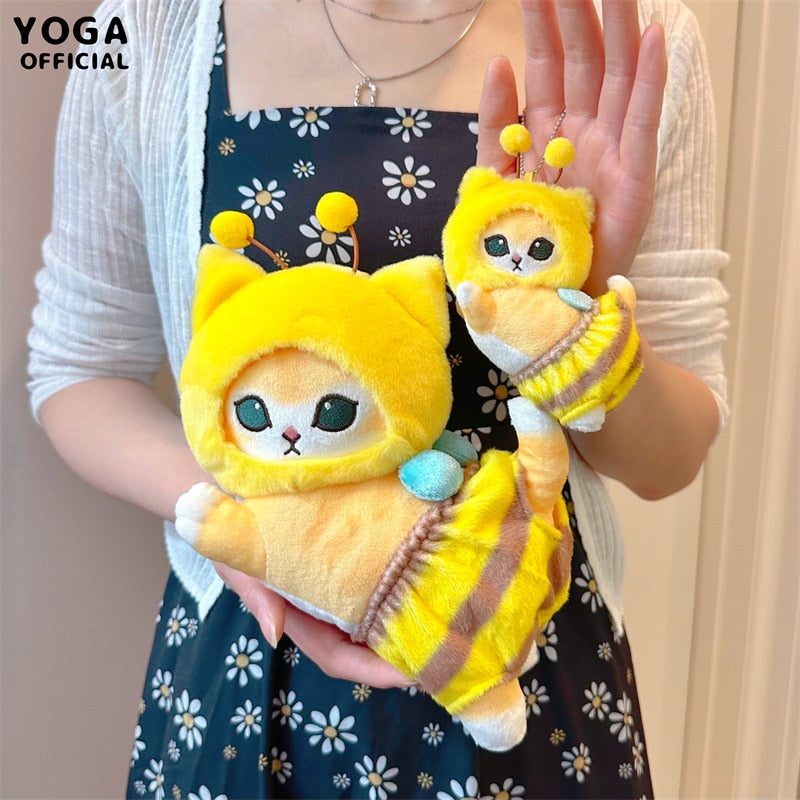 Mofusand Cat With Honeybee Dress Up Plush Toys/Keychains - 8 styles