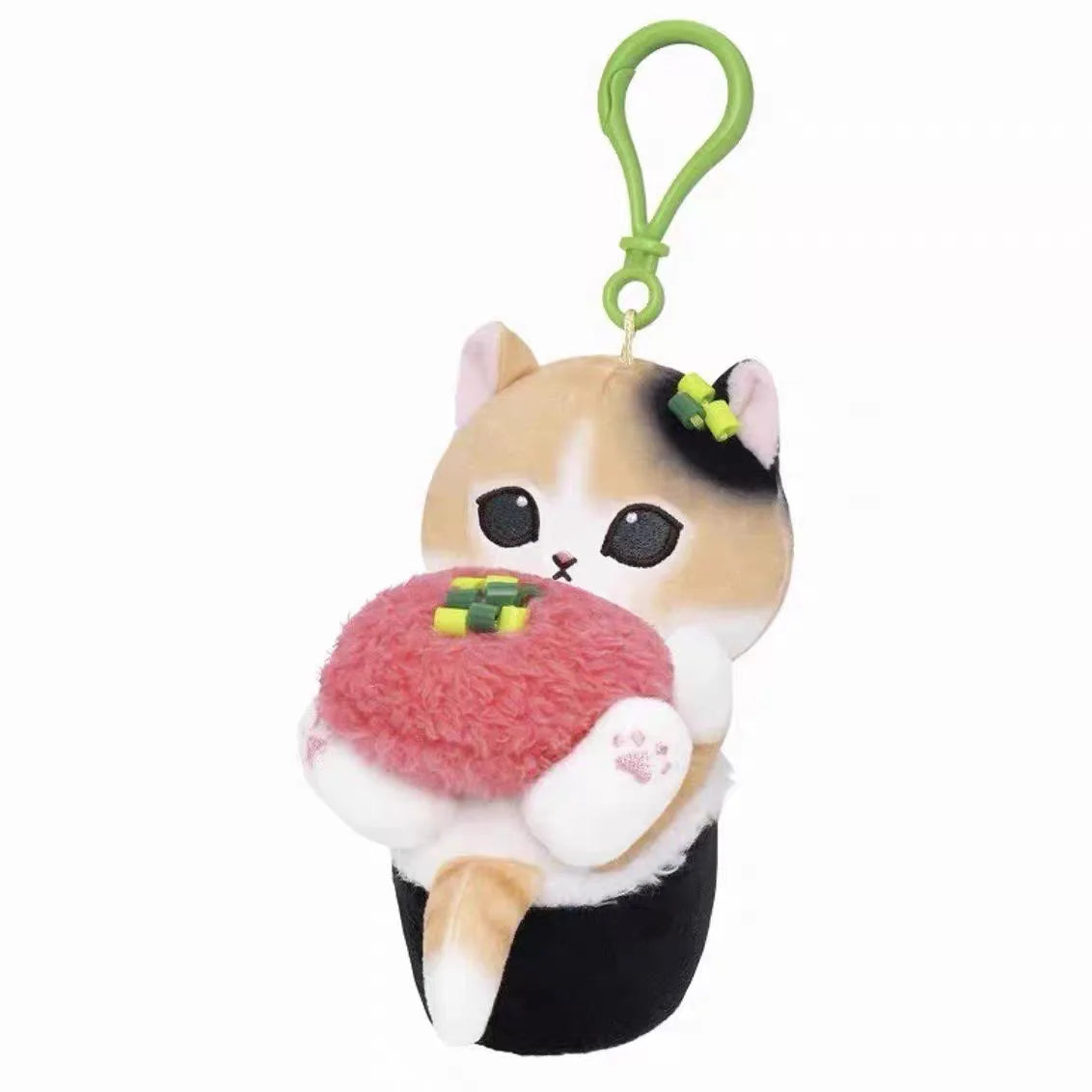 Mofusand Cat With Sushi Up Plush Keychains - 3 styles
