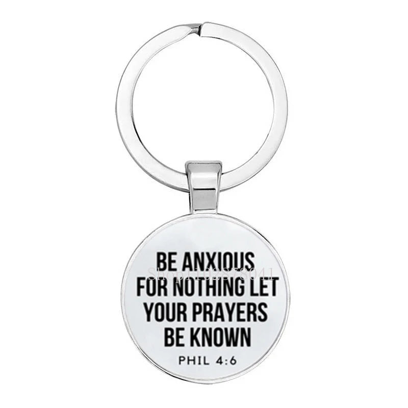 Keychain With The Bible Verse - 10 Coices