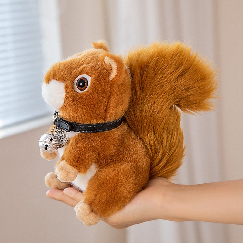 Brown Squirrel Plush Toys 17/25/30cm - 3 Styles