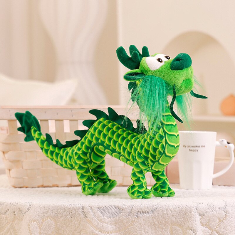 Dragon Plush Toys 40cm (Yellow/Green/Red/Black)