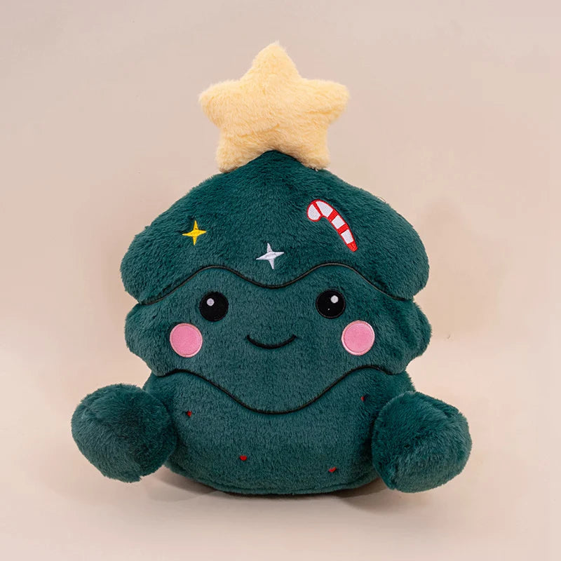 Christmas (Tree/Snowflake/Gingerbread Man) Plush Toys - 4 Styles