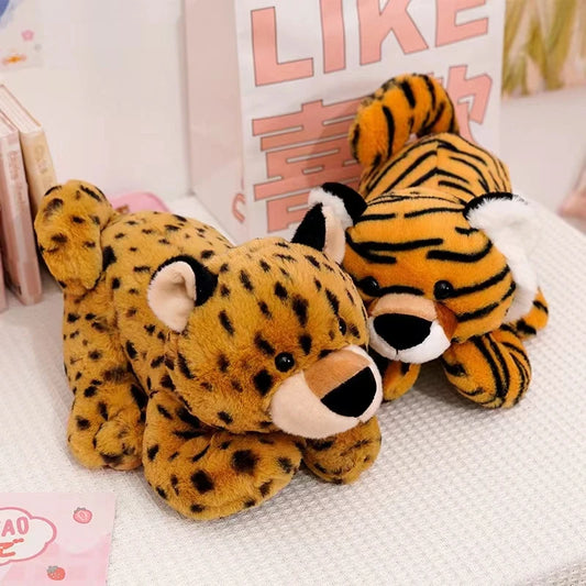 Cute Animal (Pig/Tiger/Leopard/Monkey/Dog/Duck) Plush Toys 28cm - 6 Styles