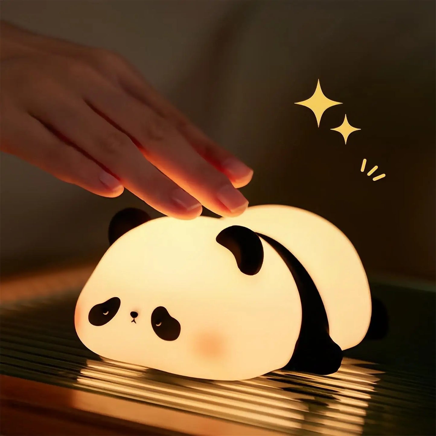 LED Night Light Panda Silicone Lamp - 4 Styles