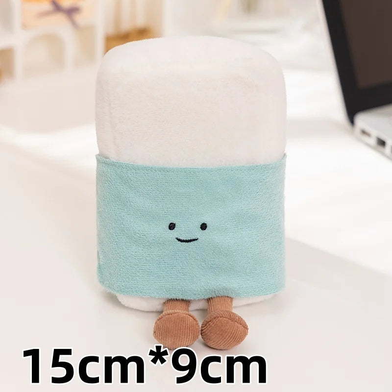 Cute Stationery (Book/Eraser/Pencil/Ruler/Sharpener) Plush Toys - 5 Styles