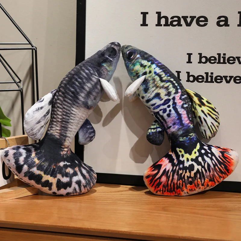 Fish (Guppy) Lifelike Plush Toys 40/60cm - 8 Styles