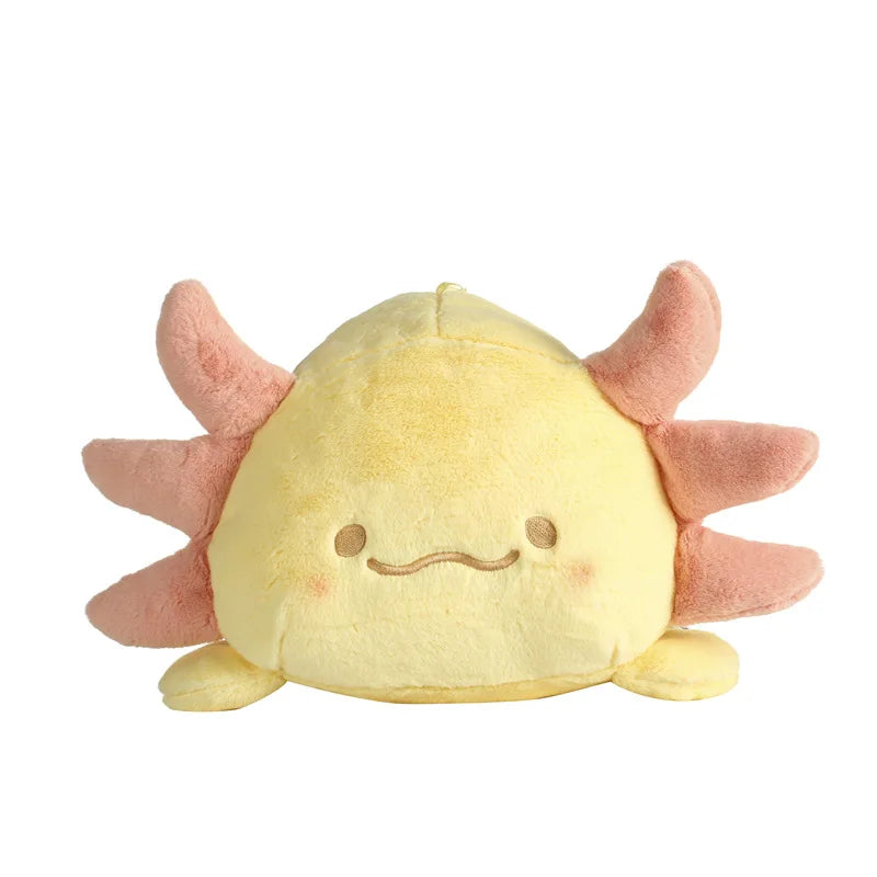 Cute Axolotl Plush Keychains 10cm Or Plush Toys 20/30cm - Yellow/Purple/Blue/Pink