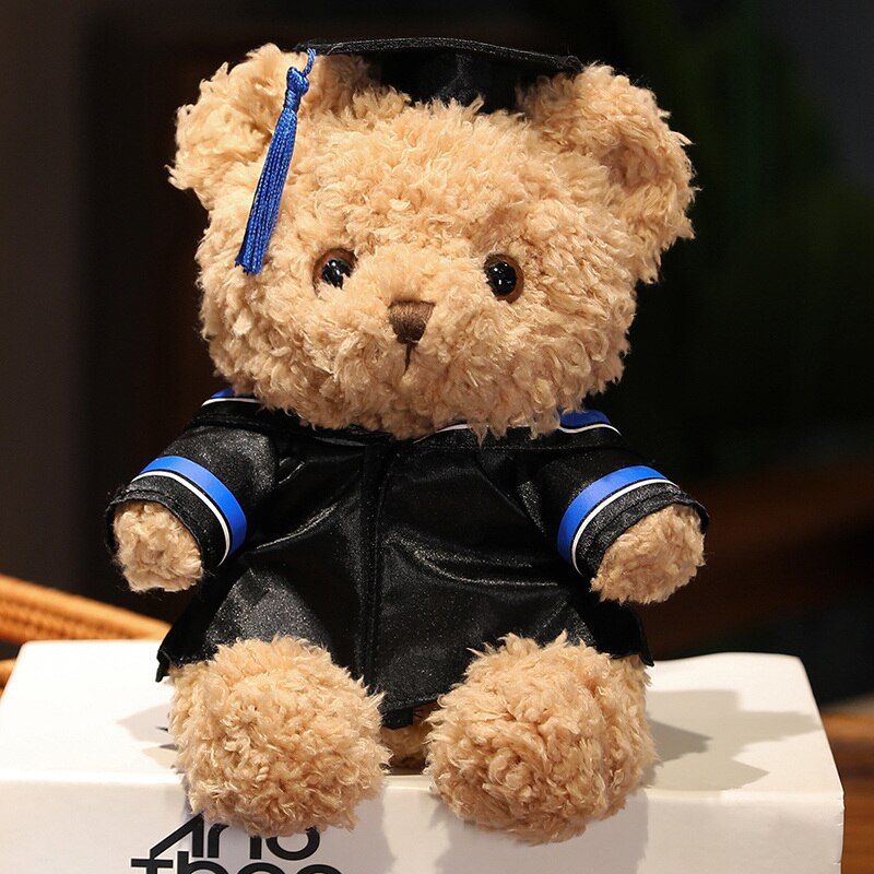 Cute Teddy Bear Graduation Plush Toys 23cm 8 styles