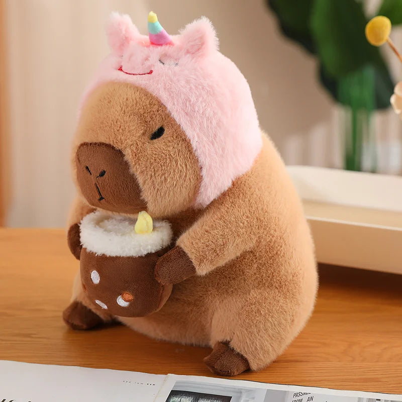 Cute Capybara With Dress Up Plush Toys 30/40cm - 6 Styles