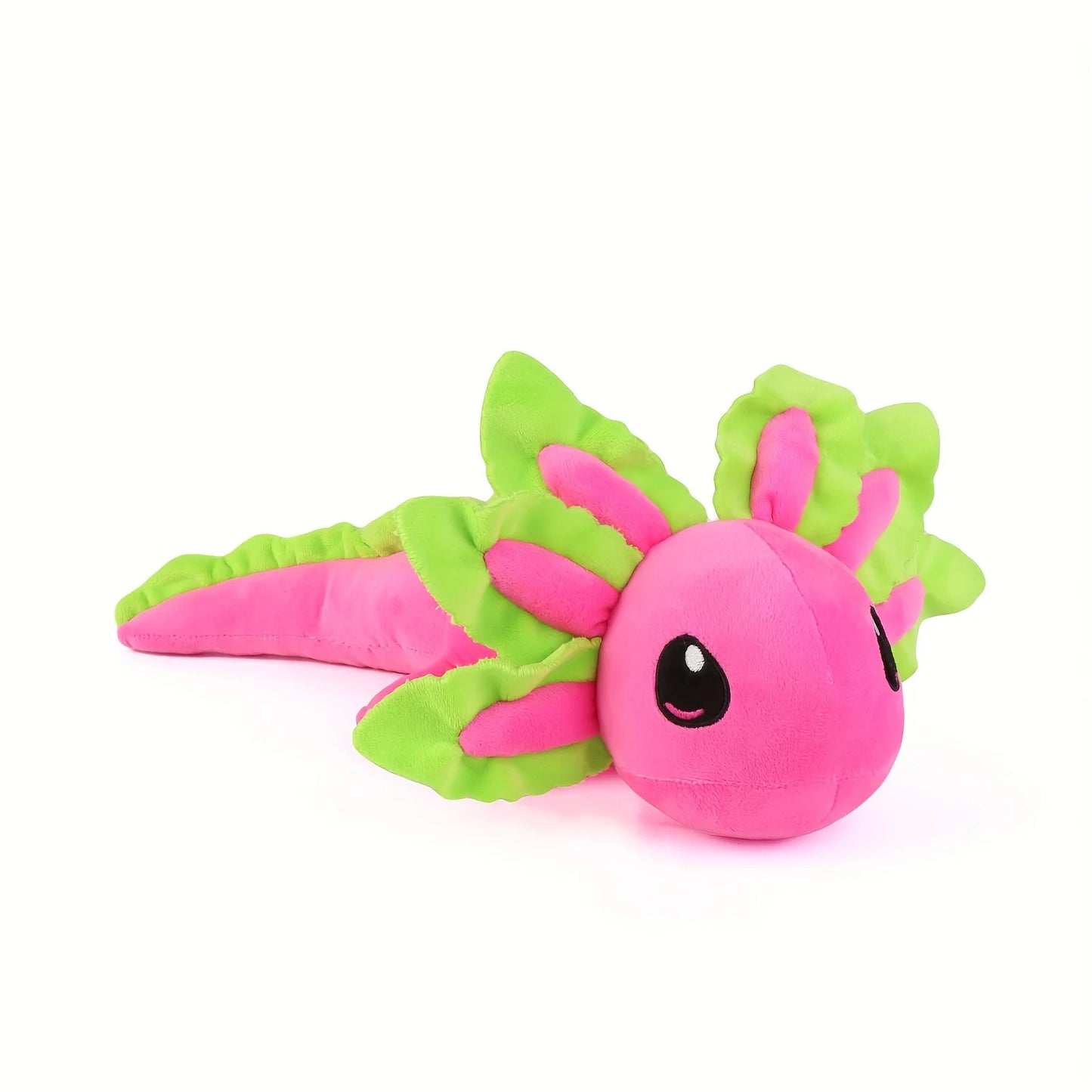 Cute Axolotl Plush Toys 45cm - Colourful Green/Pink/Purple