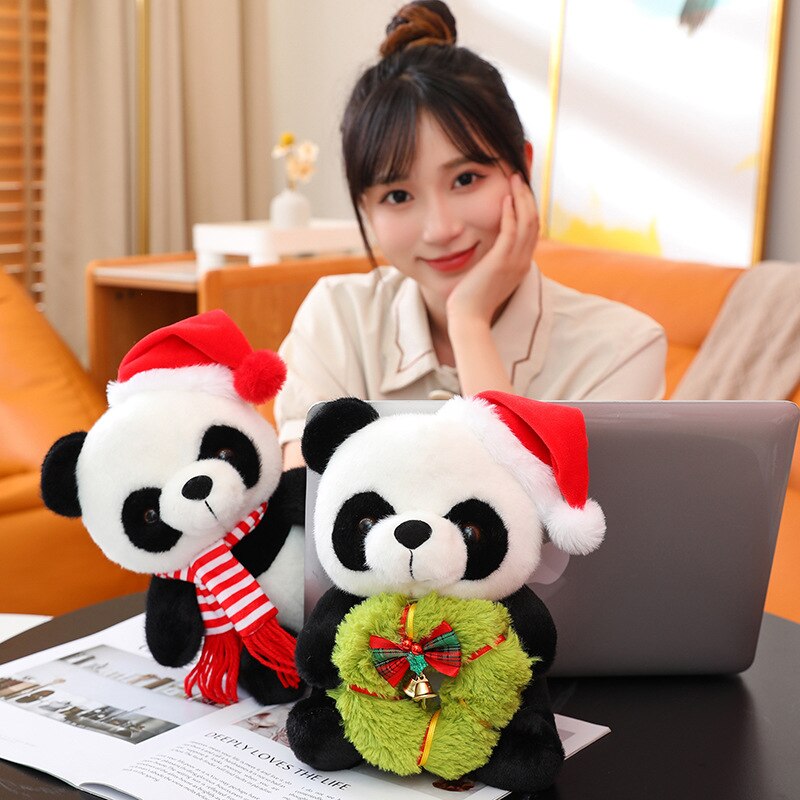 Panda Christmas Series Plush Toys 25cm - 6 Styles