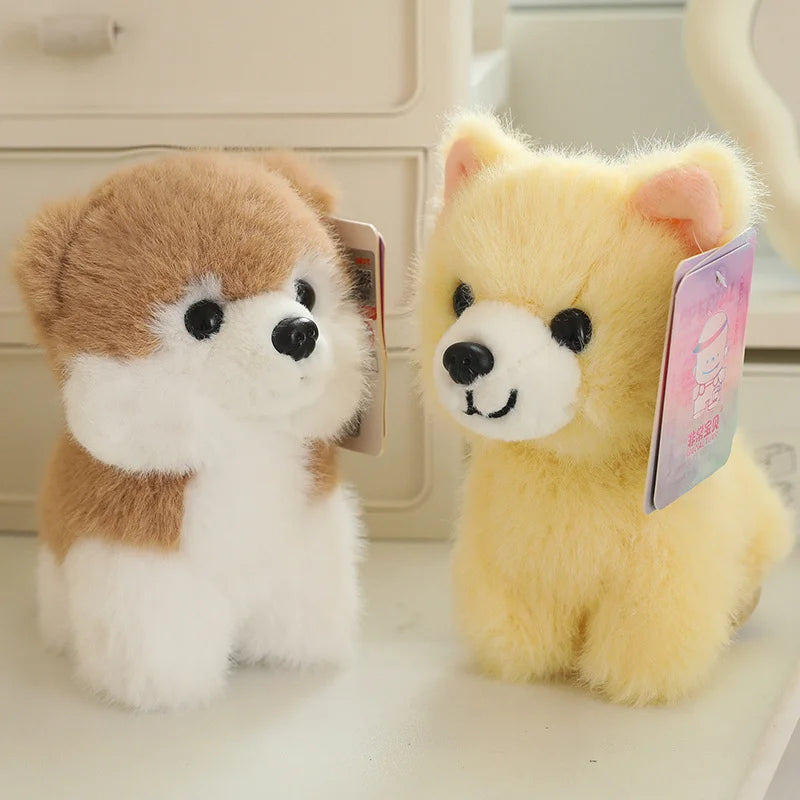 Cute Dog Plush Keychains 14cm - 5 Styles