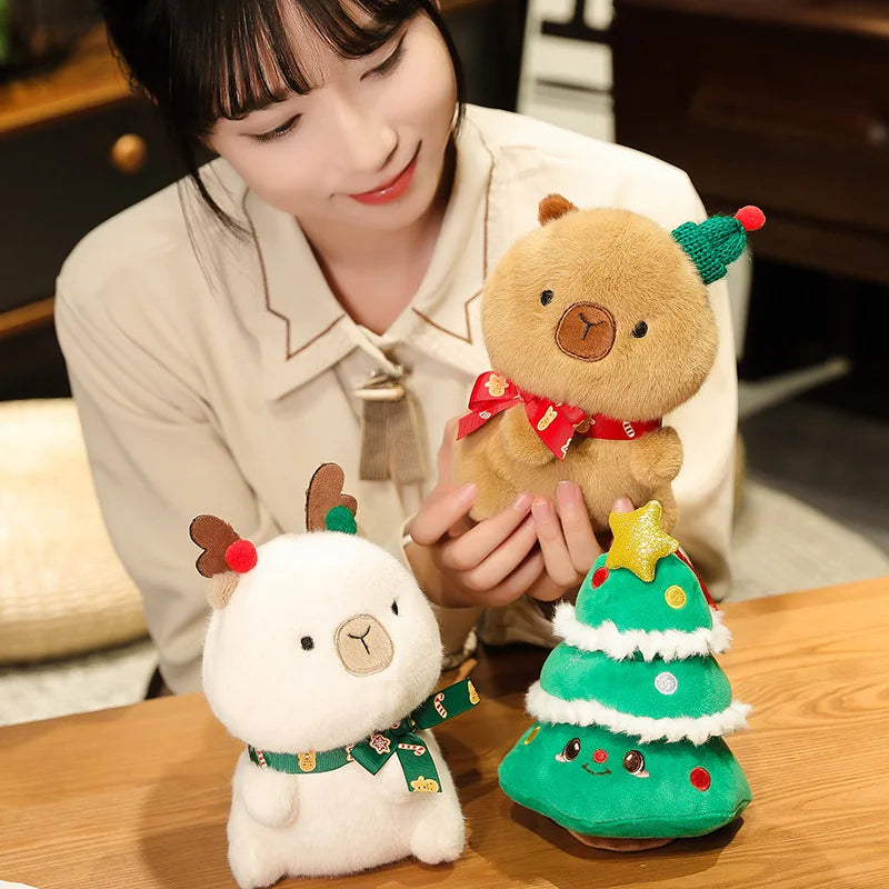 Christmas (Tree/Capybara/Apple) Plush Toys - 5 Styles