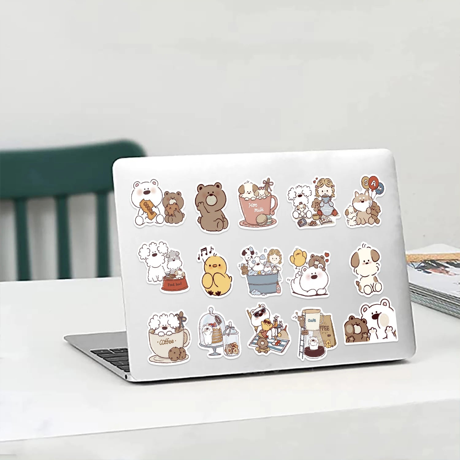 50 pcs Cute/Kawaii Dog/Puppy Stickers - V4