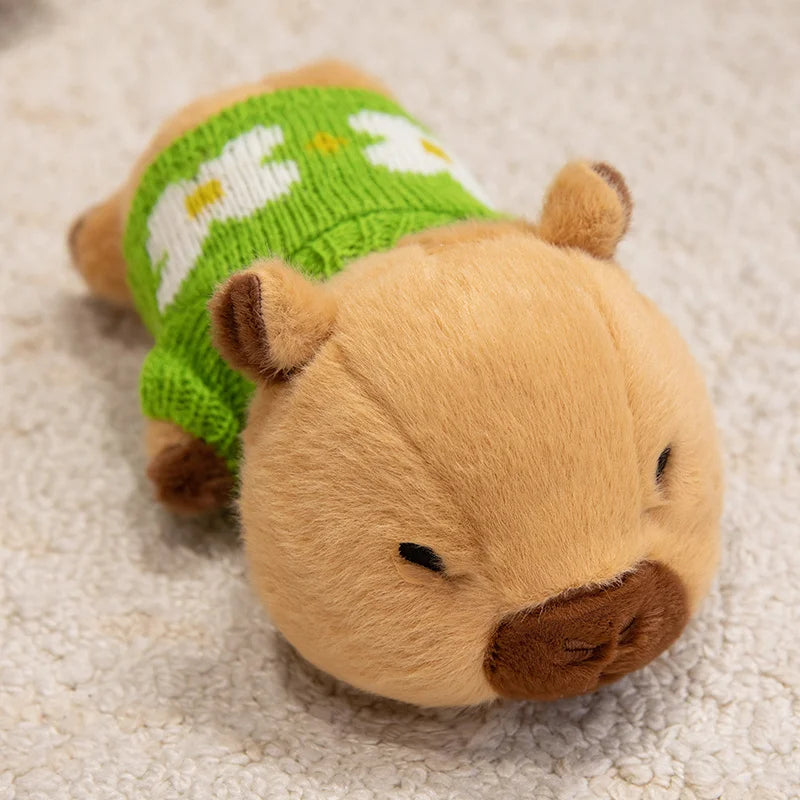 Cute Capybara With Sweater Plush Toys 36cm Or Wrist Rest Plush 20cm