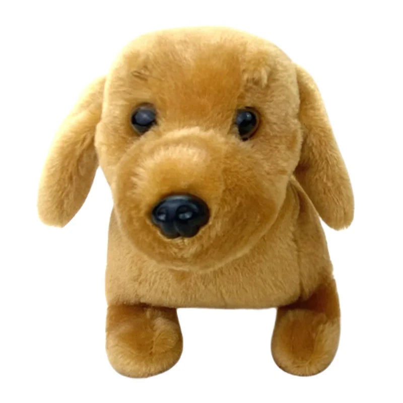 Cute Dog (Dachshund) Plush Toys 25/40cm - Black/Dark Brown/Light Brown