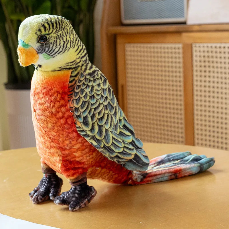 Bird Parrot Lifelike Plush Toys 23cm - 5 Styles