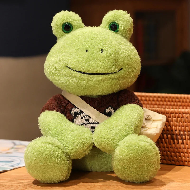 Cute Frog  With Dress Up Plush Toys 25cm - 14 Styles