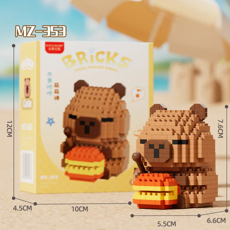 Capybara Mini Building Blocks - 6 Styles (V2)
