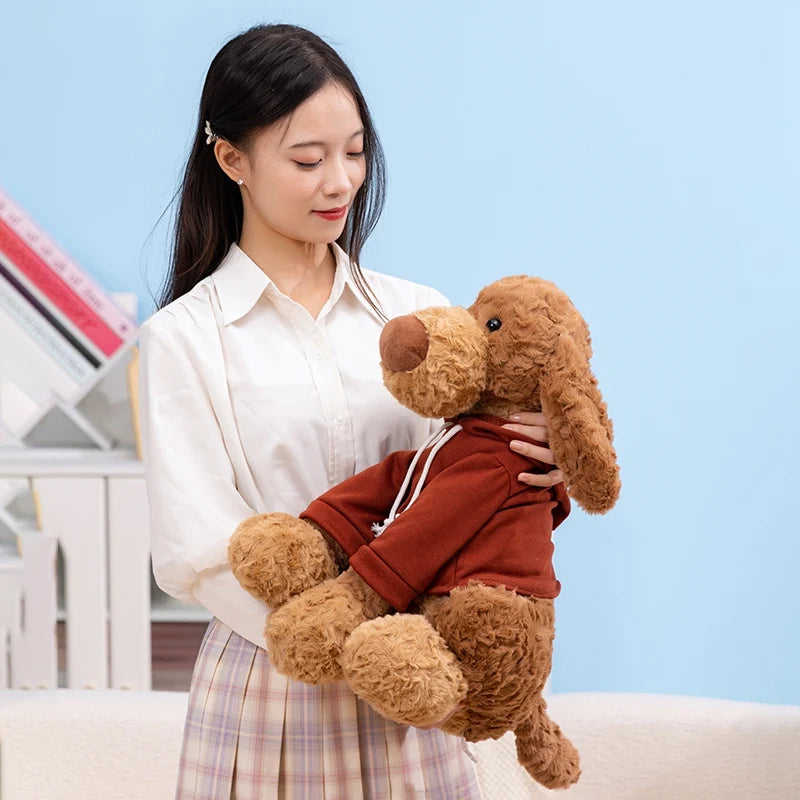 Cute Animal (Fox/Cat/Dog) With Clothes Plush Toys 23/32/50cm