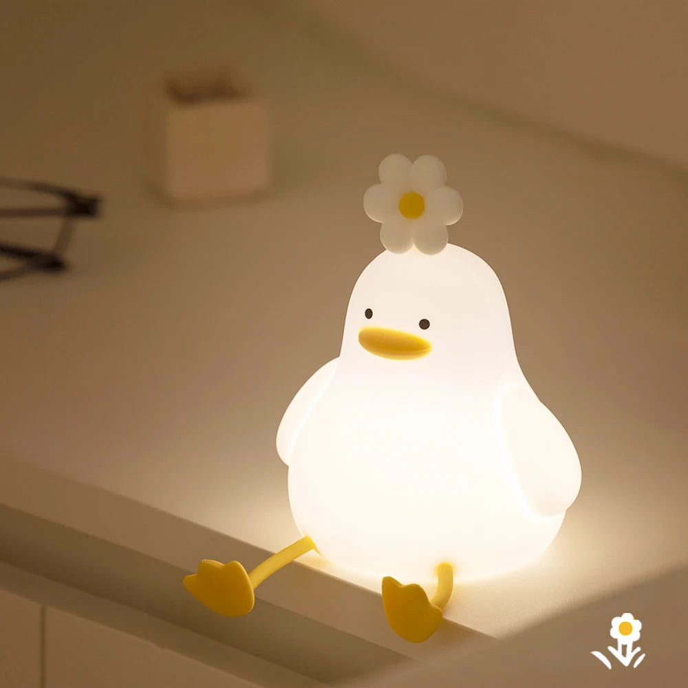 LED Night Light Bird(Duck/Seagull) Silicone Lamp - 2 Styles