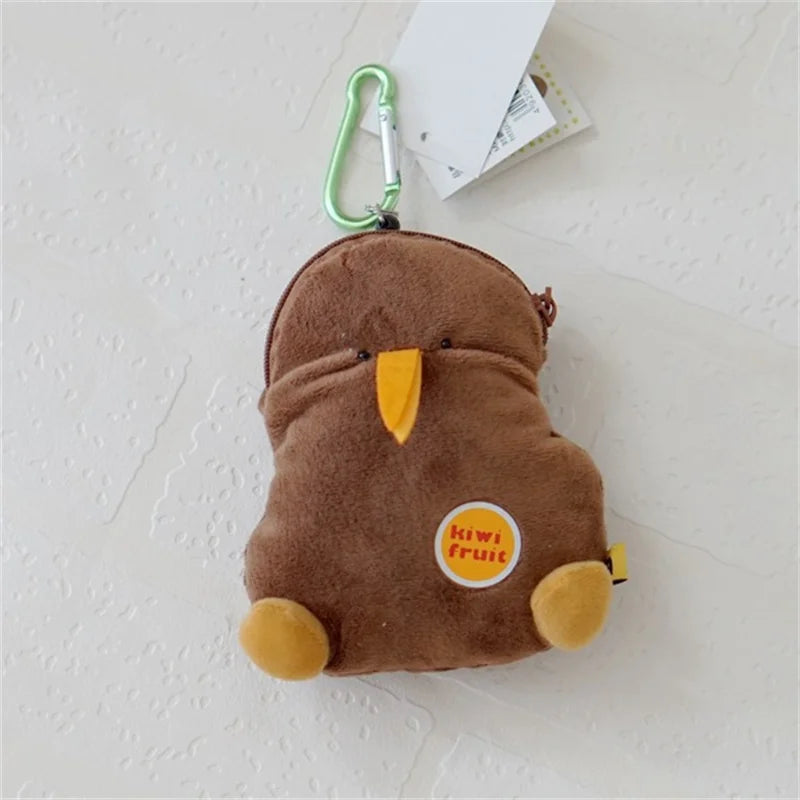 Australian Animal (Koala/Wombat/Platypus/Kiwi/Tasmanian devil) Coin Purse Plush Bag Keychains 14cm