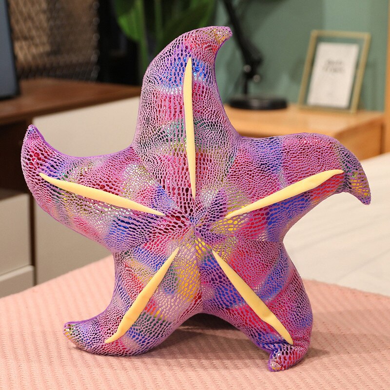 Starfish Plush Toys 20cm/45cm - Yellow/Green/Blue/Red/Purple