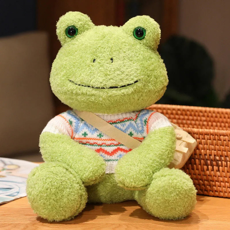 Cute Frog  With Dress Up Plush Toys 25cm - 14 Styles