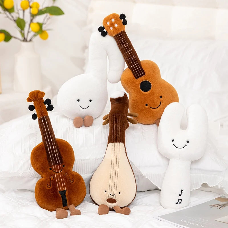 Music (Guitar/Violin/Pipa) Plush Toys  - 5 Styles