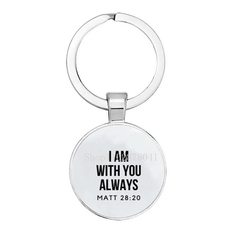 Keychain With The Bible Verse - 10 Coices