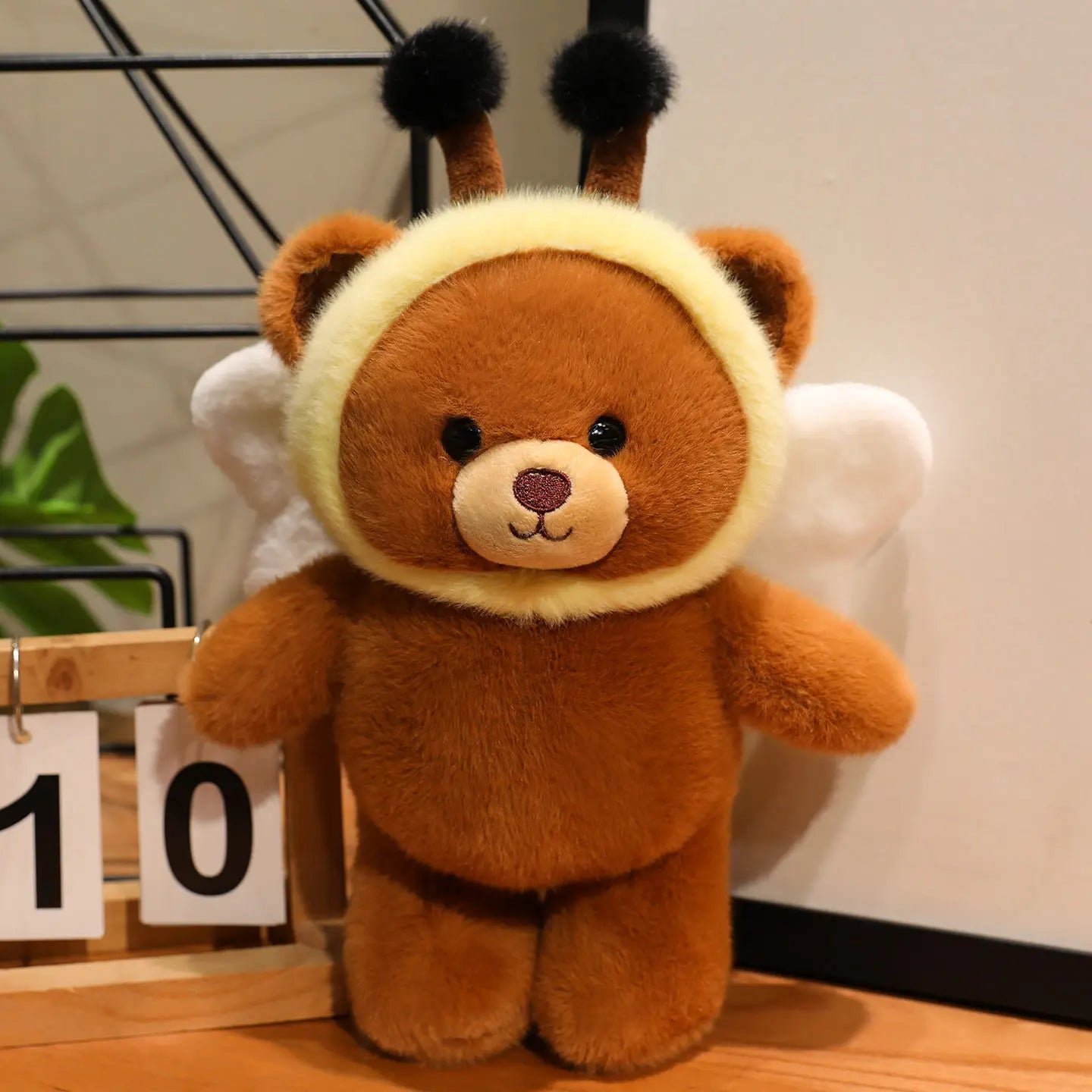 Cute Animal(Bear/Pig/Penguin) With Bee Dress Up Plush Toys 33/43cm