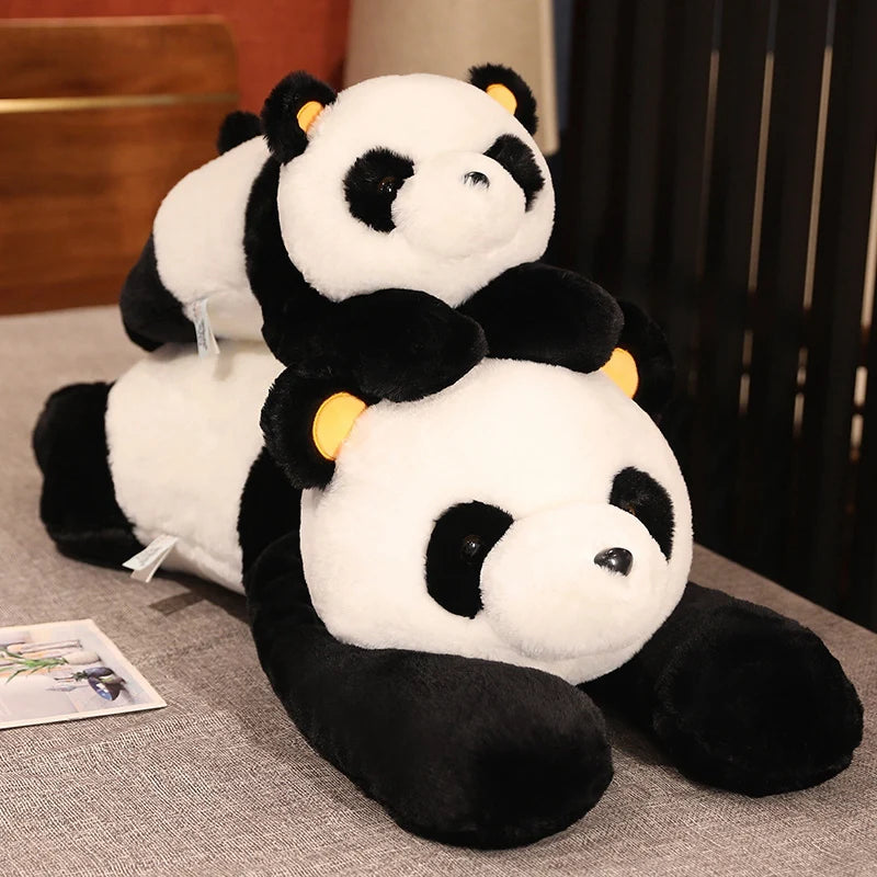 Lying Panda Plush Pillow Toys 60/80/100/120cm