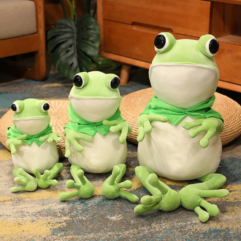 Cute Frog Plush Toys 45 60 80cm