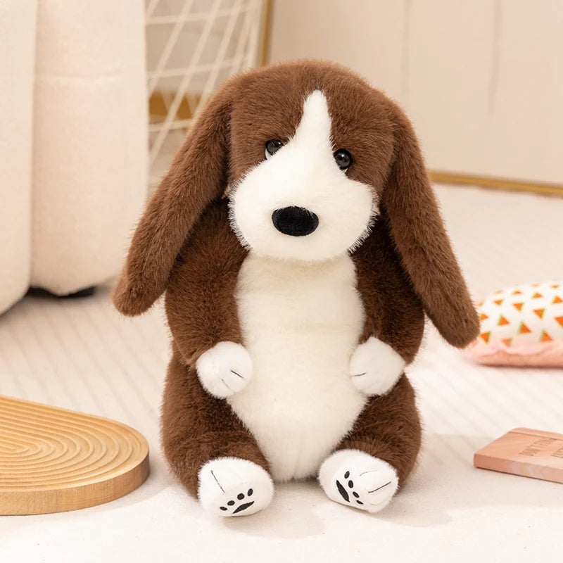 Sitting Dog Plush Toys 45cm - 2 Styles (Dachshand/Big Ears)